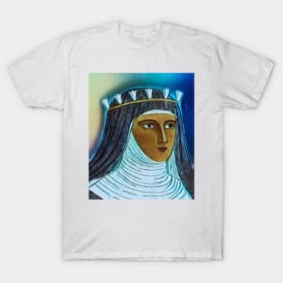 Hildegard of Bingen Portrait | Hildegard of Bingen Artwork 5 T-Shirt